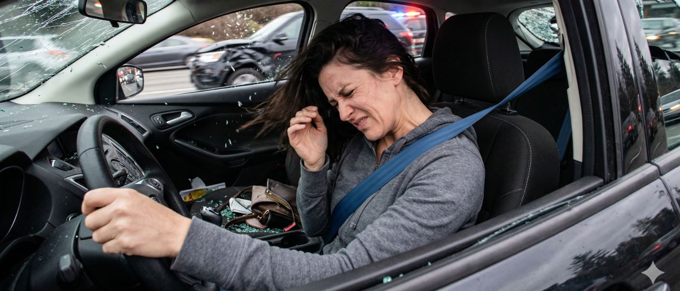 whiplash during car accident